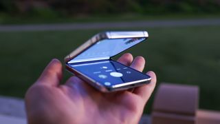 A photo of the Samsung Galaxy Z Flip 5
